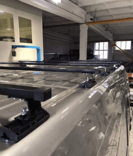 Комплект перекладин с крепежом ED на Газель Некст, длинная база