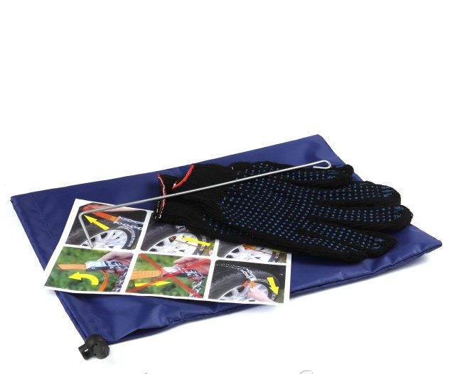 Браслеты противоскольжения ДорНабор "Кроссовер" L 4 шт. (от 205/55 до 245/70))