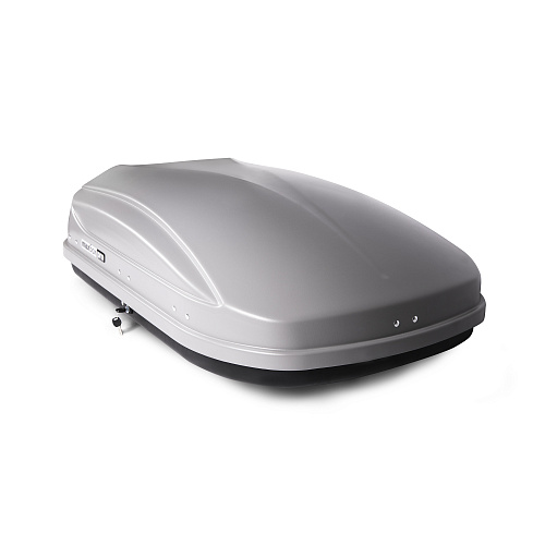 Автобокс на крышу MaxBox PRO / Maksima-List 430 silver matte (МаксБокс / Максима-Лист 430 серый матовый)