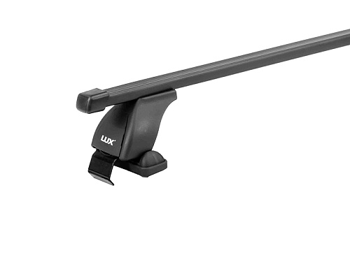 Автобагажник Lux БК1 Chevrolet Aveo седан 2003-2012 гладкая крыша прямоугольный