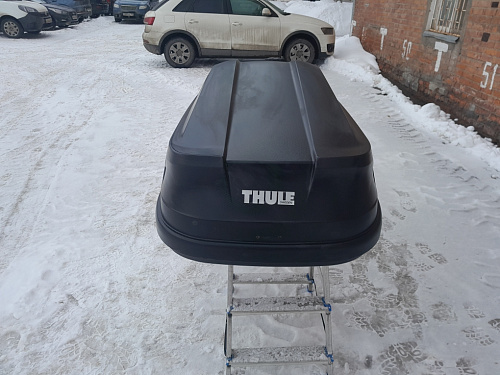 Автобокс Thule Touring 780 чёрный глянцевый Б/У