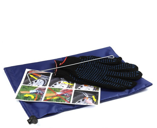 Браслеты противоскольжения ДорНабор "Внедорожник" XL 8 шт. (от 225/75 до 295/50)