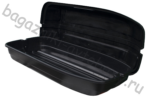 Автобокс на крышу Saturn 220 / Atek 220 black matte (Сатурн 220 / Атек 220 черный матовый)