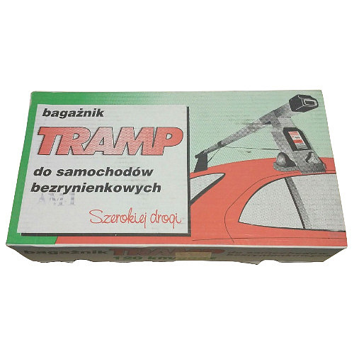 Багажник Amos TRAMP АМ-1 для Nissan Almera N16 4/5дв. Седан/Хэтчбек 2000-2006гг. (прямоугольная дуга)