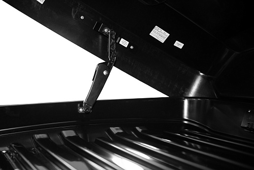 Автобокс на крышу ED Junior Joker 380 black matte (ЕД Джуниор Джокер 380 чёрный матовый)