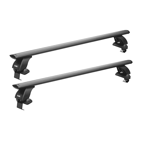 Автобагажник БК3 LUX Nissan X-Trail (T33) внедорожник 2021-… гладкая крыша КДТ черный