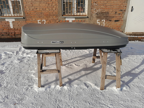 Автобокс MaxBox PRO (Максима-Лист) 520 серый матовый Б/У