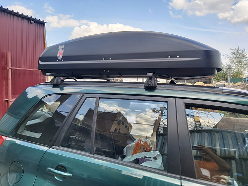 Автобокс на крышу ED Joker 530 black matte (ЕД Джокер 530 чёрный матовый)