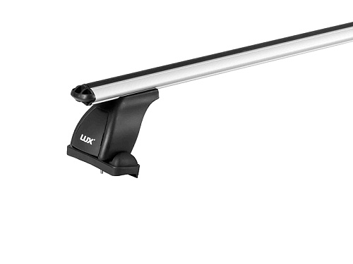 Автобагажник Lux БК1 Chery Fora A21 седан 2006-2010 гладкая крыша аэродинамический