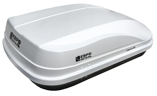 Автобокс на крышу ED Magnum 350 white carbon quick release (ЕД Магнум 350 белый карбон быстросъём)