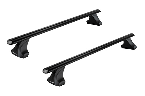 Автобагажник Atlant тип E за дверной проем для HONDA Freed 5-дв минивэн 2016-… дуги алюминиевые аэро черные усил. 7002+7289+11003