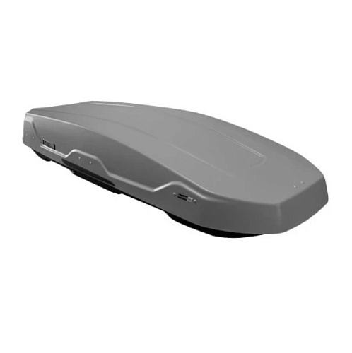 Автобокс на крышу Saturn 520 silver matte SN 520 G DUO NEW UF (Сатурн 520 серый матовый  СН 520 Ж ДУО НЬЮ УФ)