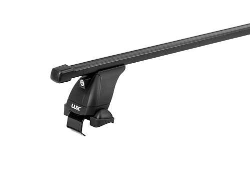 Автобагажник Lux БК3 Hyundai Solaris I седан 2010-2016 гладкая крыша прямоугольный