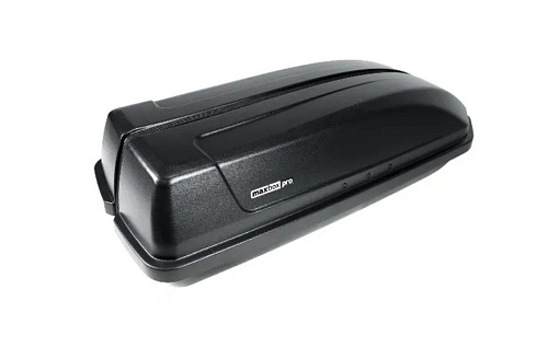 Автобокс на крышу MaxBox PRO 240 compact black matte (МаксБокс ПРО 240 компакт черный матовый)