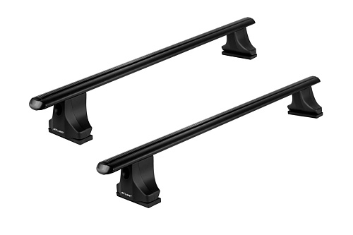 Автобагажник Atlant тип B для HYUNDAI Sonata Y3 1993-1998 дуги алюминиевые аэро черные