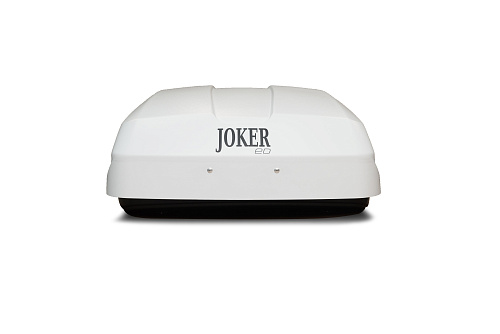 Автобокс на крышу ED Junior Joker 380 white matte (ЕД Джуниор Джокер 380 белый матовый)