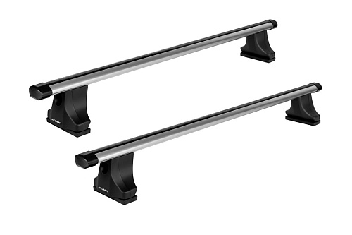 Автобагажник Atlant тип B для CHEVROLET Niva 2002-2020 дуги алюминиевые аэро эконом 8809+8831+6013