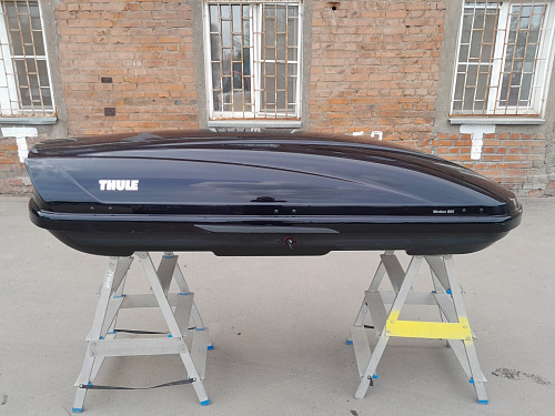 Aвтобокс Thule Motion 800 чёрный глянец б/у (ТМ-800В №022)
