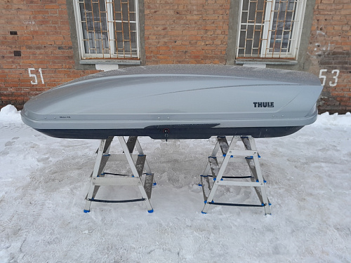 Автобокс Thule Motion 900 серый глянец б/у