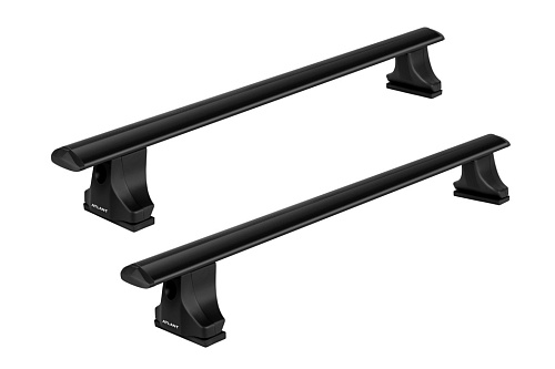 Автобагажник Atlant тип B для MERCEDES Vito (W 638) 1996-2003 дуги алюминиевые крыло черные 8809+8847+11009