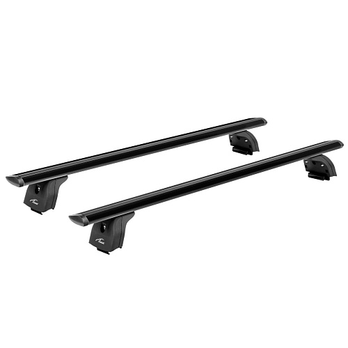 Автобагажник Lux Audi Q3 I внедорожник 2011-2015 интегрированные рейлинги БК2 LUX КА2 LUX Q3-11i КДТ черн. 1,2м