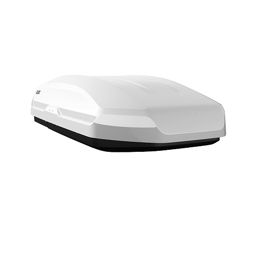 Автобокс на крышу LUX Tavr 197 white glossy (Люкс Тавр 197 белый глянцевый)
