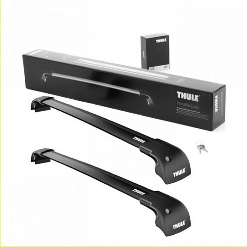 Багажник Thule WingBar Edge Black для Volkswagen Passat B8 Универсал 5 дв. 2015 и по н.в. (Edge черная аэродинамическая дуга)