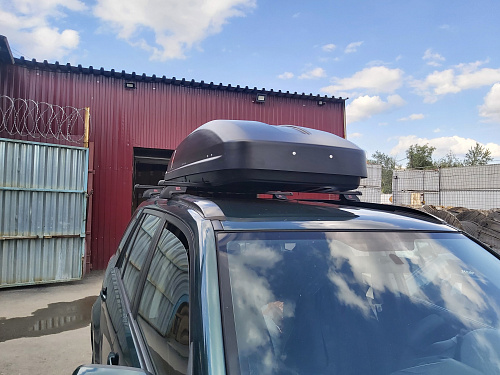 Автобокс на крышу ED Joker 530 black matte (ЕД Джокер 530 чёрный матовый)