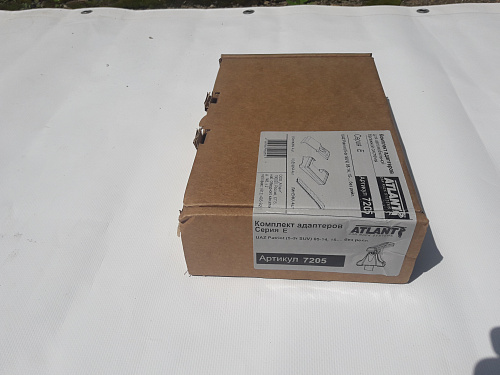 Кит адаптер Атлант 7205 опора Е на UAZ Patriot (5-dr SUV) 05-14,15-... без рейл.