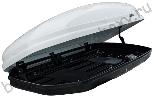 Автобокс Koffer KB 480 белый глянцевый двухсторонний