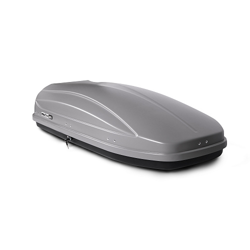 Автобокс на крышу MaxBox PRO / Maksima-List 460 silver matte (МаксБокс ПРО / Максима-Лист 460 серый матовый)
