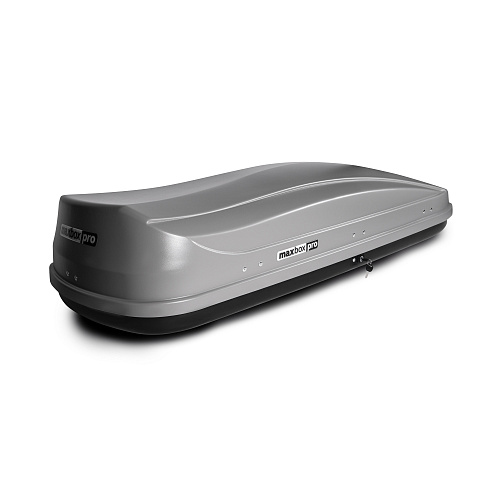 Автобокс на крышу MaxBox PRO / Maksima-List 520 silver matte (МаксБокс ПРО / Максима-Лист 520 серый матовый)