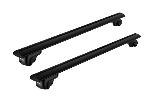 Автобагажник Atlant тип D для JAC T9 2021-2025 рейлинги Дуги Крыло черные усил. 8810+11001