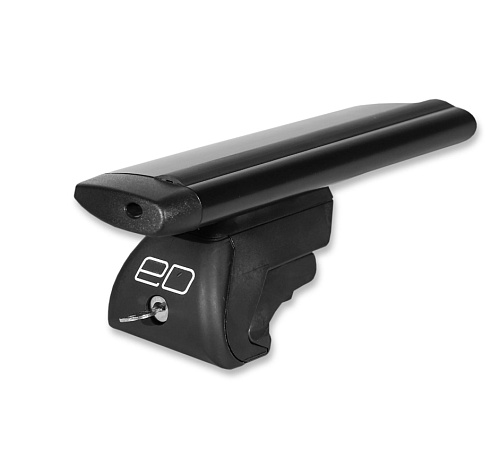 Багажник ED Крыло черный с замком на крышу Volkswagen Touareg 2002-2020 Рейлинги