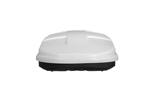 Автобокс на крышу NOBU CROSS 380 white matte (Нобу Кросс 380 белый матовый)