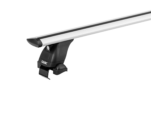 Автобагажник Lux БК3 Hyundai Solaris II седан 2017-2020 гладкая крыша аэро-трэвэл