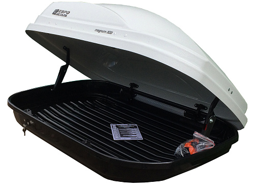 Автобокс ED Магнум 300 белый карбон двухсторонний