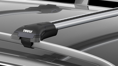 Багажник Thule WingBar Edge для Audi A6 (C5) Allroad Универсал 5 дв. 2000-2004 (Edge аэродинамическая дуга)