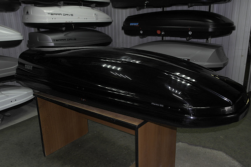 Автобокс Thule Atlantis 900 чёрный глянцевый Б/У