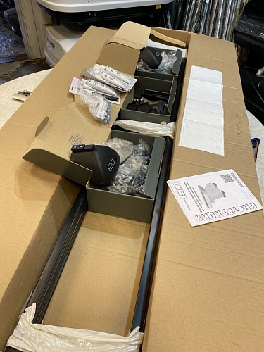 Комплект крепежа и перекладин ED для ГАЗель Некст, короткая база (4шт.)