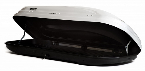 Автобокс на крышу ED Magnum 420 white glossy duo (ЕД Магнум 420 белый глянцевый двухсторонний)