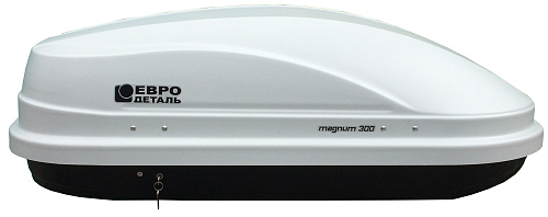 Автобокс ED Магнум 300 белый карбон двухсторонний