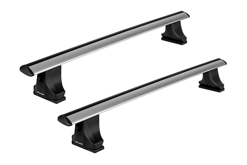 Автобагажник Atlant тип C для PEUGEOT 3008 2009-2016 дуги алюминиевые крыло 8709+8760+8824