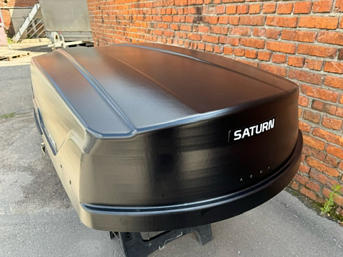 Автобокс Saturn 800 чёрный матовый двусторонний