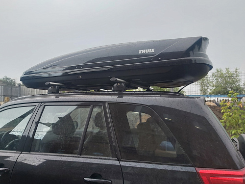 Автобокс Thule Motion 900 чёрный глянец б/у