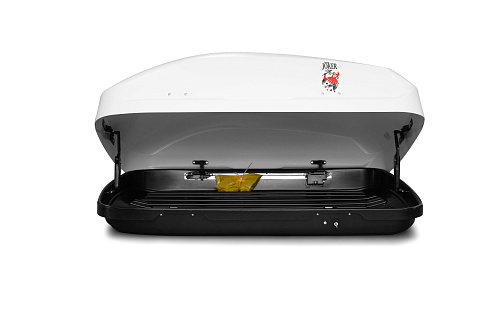 Автобокс на крышу ED Junior Joker 380 white matte (ЕД Джуниор Джокер 380 белый матовый)
