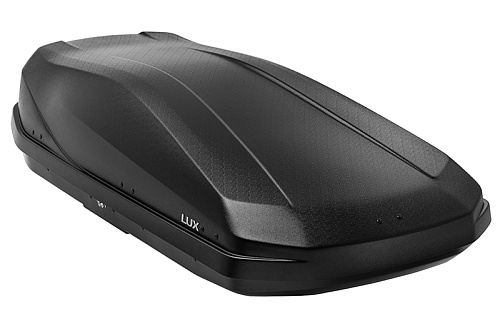 Автобокс на крышу LUX Irbis 175 black matte (Люкс Ирбис 175 чёрный матовый)