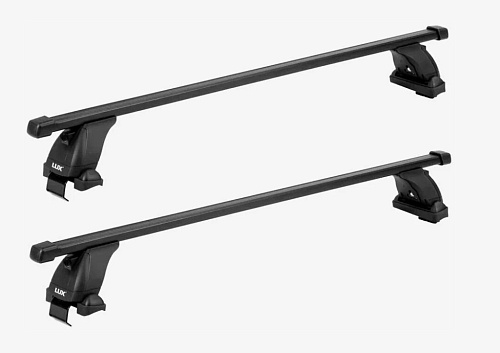 Автобагажник БК3 LUX Toyota Prius Alpha универсал 2011-2021 гладкая крыша КДЧС