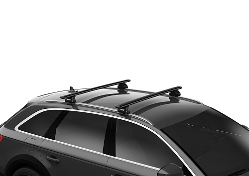 Багажник Thule WingBar Evo Black Flush Rail на крышу Volvo XC90 5-dr SUV, 15-