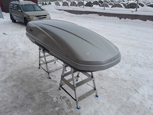 Автобокс Thule Motion 800 серый глянцевый Б/У